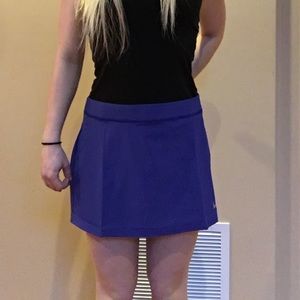 Blue nike sport skirt